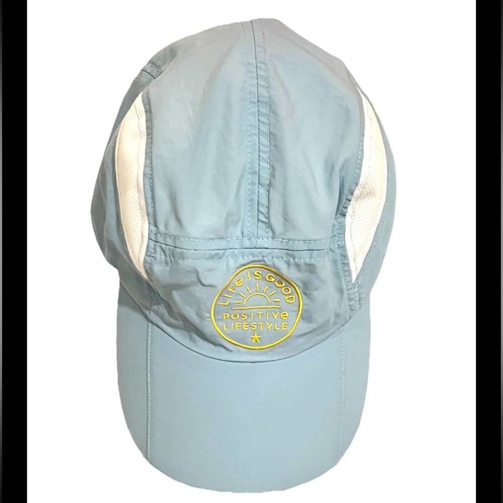 Positive Lifestyle Life Is Good Light Blue Cap